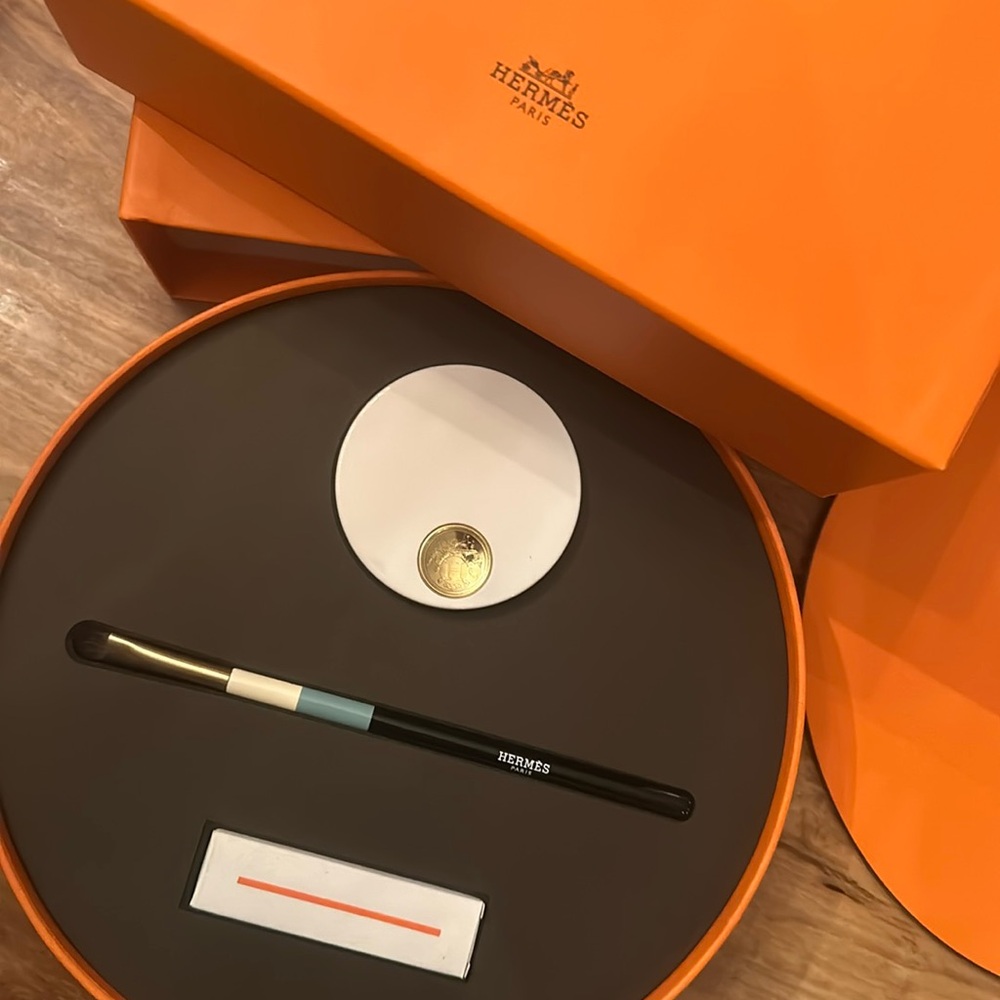 Ombres d'Hermès, Eye shadow quartet, Ombres Mordorées gift set nib